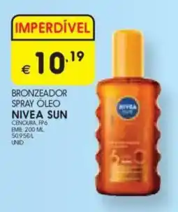 Meu Super Bronzeador spray oleo Nivea sun cenoura fp6 promoção