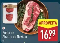 ALDI Posta de alcatra de novilho promoção