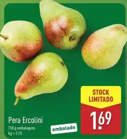 ALDI Pera ercolini promoção
