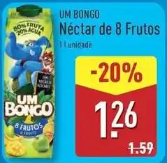ALDI Um bongo - néctar de frutos promoção