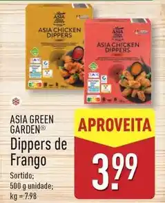 ALDI Asia green garden - dippers de frango promoção