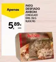 Continente Avibom - pato desfiado promoção