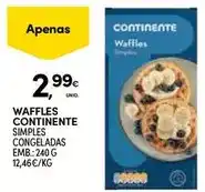 Continente Continente - waffles promoção