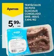Continente Tentáculos de pota glacialis congelado promoção