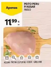 Continente Peito peru p/assar fresco promoção