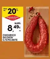 Continente Chouriço promoção