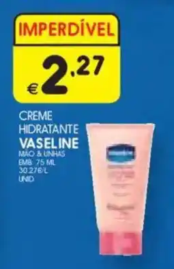 Meu Super Creme hidratante vaseline mao & unhas promoção