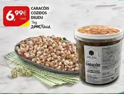 Pingo Doce Caracóis cozidos delidu promoção