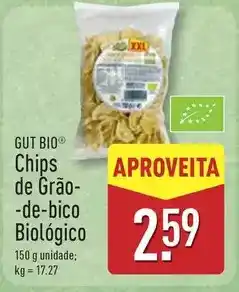 ALDI Xxl - chips de grão-de-bico biologico promoção