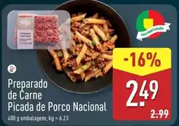 ALDI Picada - preparado de carne de porco nacional promoção