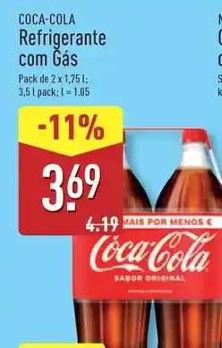 ALDI Coca cola - refrigerante com gas promoção