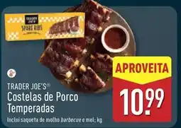 ALDI Costelas de porco temperadas promoção