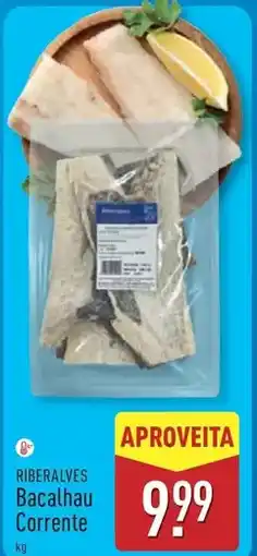 ALDI Riberalves - bacalhau corrente promoção