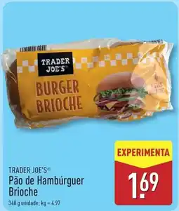 ALDI Pão de hambúrguer brioche promoção