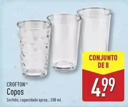 ALDI Copos promoção