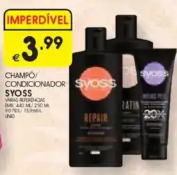 Meu Super Champo/ condicionador syoss promoção