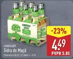 ALDI Somersby - sidra de maca promoção