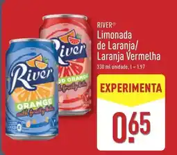 ALDI River - limonada de laranja/ laranja vermelha promoção