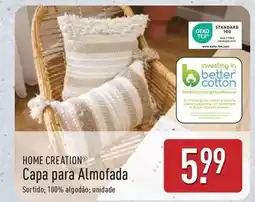 ALDI Home creation - capa para almofada promoção