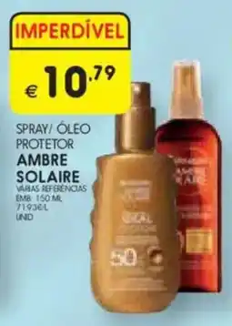 Meu Super Spray/ óleo protetor ambre solaire varias referencias promoção