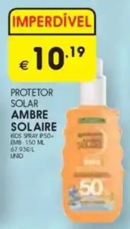 Protetor solar ambre solaire