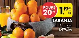 Pingo Doce Laranja a granel promoção