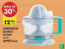 Pingo Doce Espremedor elétrico dcook 40w promoção