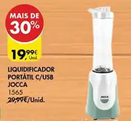 Pingo Doce Liquidificador portátil c/usb jocca promoção