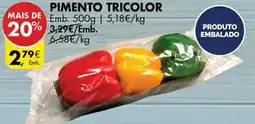Pingo Doce Pimento tricolor promoção