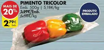 Pingo Doce Pimento tricolor promoção