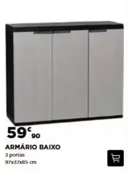 Bricomarché Armario baixo promoção