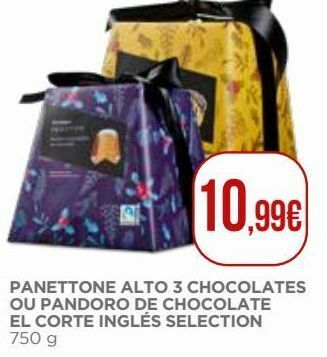 Panettone el corte inglés