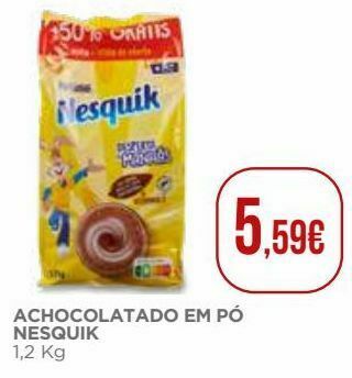 El Corte Inglés Achocolatado nesquik promoção