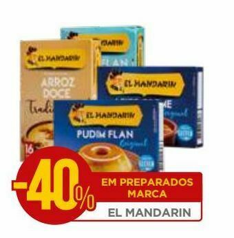 El Corte Inglés Pudim promoção