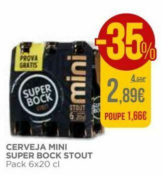 El Corte Inglés Cerveja super bock promoção