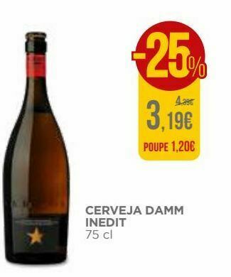 El Corte Inglés Cerveja estrella damm promoção