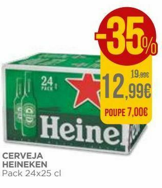 El Corte Inglés Cerveja heineken promoção