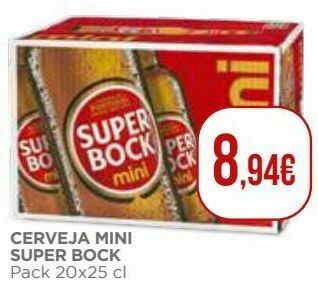 El Corte Inglés Cerveja super bock promoção