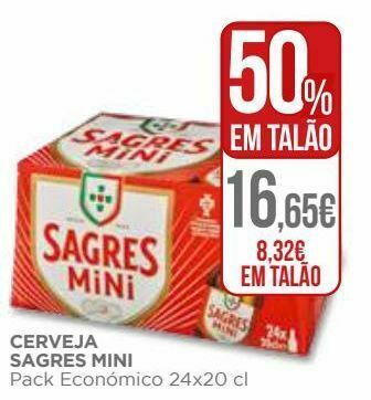 El Corte Inglés Cerveja sagres promoção