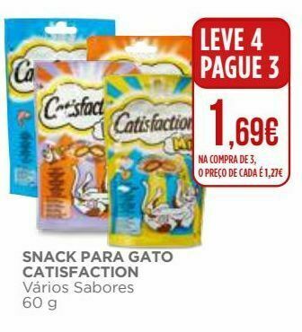 Comida para gatos catisfaction