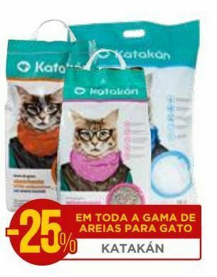 El Corte Inglés Areia para gato promoção