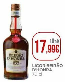 El Corte Inglés Licor beirão promoção