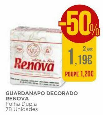 El Corte Inglés Guardanapos renova promoção