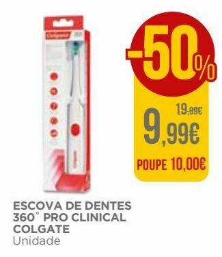 El Corte Inglés Escova de dentes colgate promoção