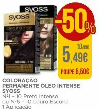 El Corte Inglés Coloração syoos promoção