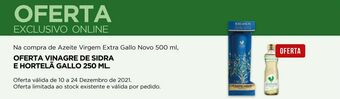 El Corte Inglés Azeite gallo promoção