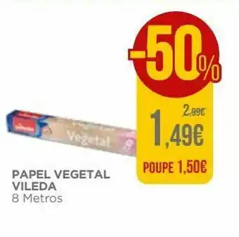 Papel vegetal vileda