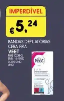 Meu Super Bandas depilatórias cera fria veet promoção