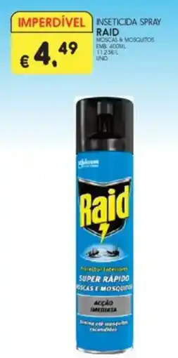 Meu Super Inseticida spray raid promoção