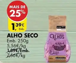 Pingo Doce Alho seco promoção